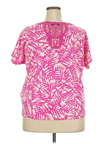 Jones New York Short Sleeve Blouse (view 2)