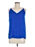 Naked Zebra 100% Polyester Blue Sleeveless Top Size M - photo 1
