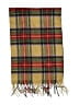 Unbranded Plaid Yellow Scarf One size - photo 2