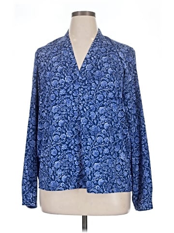 Tahari Long Sleeve Blouse (view 1)