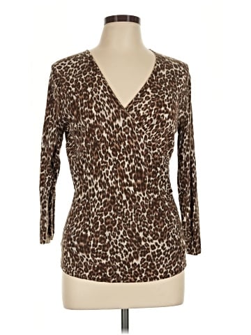 Peck & Peck 3/4 Sleeve Top (view 1)