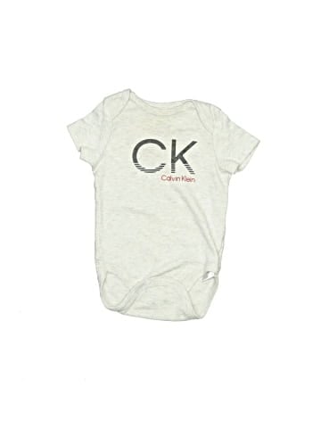 Calvin Klein Short Sleeve Onesie (view 1)