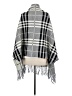 Coco + Carmen 100% Acrylic Gray Ivory Wrap One size - photo 2