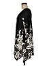 White Mark Paisley Black Casual Dress Size M - photo 5