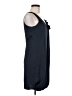 H&M 100% Polyester Solid Blue Cocktail Dress Size 6 - photo 4