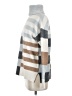Renuar 100% Polyester Stripes Gray Turtleneck Sweater Size XS - photo 5