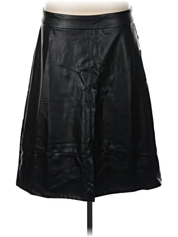 NYDJ Faux Leather Skirt (view 1)