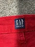 Gap Hearts Red Denim Shorts Size 28 waist (tall) - photo 3