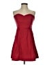 A New Day 100% Polyester Solid Red Cocktail Dress Size S - photo 1