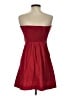 A New Day 100% Polyester Solid Red Cocktail Dress Size S - photo 2