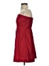 A New Day 100% Polyester Solid Red Cocktail Dress Size S - photo 5