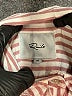 Rails 100% Rayon Stripes Pink Long Sleeve Blouse Size XS - photo 7