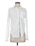 Splendid 100% Cotton Solid White Long Sleeve Button-Down Shirt Size XS - photo 1