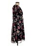 Calvin Klein 100% Polyester Floral Black Casual Dress Size 10 - photo 4