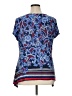 Ruby Rd. Paisley Blue Short Sleeve T-Shirt Size XL (petite) - photo 2