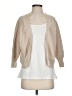 Essentials by Milano Tan Cardigan Size S - photo 1