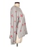 Lucky Brand Stars Gray Pullover Sweater Size L - photo 4