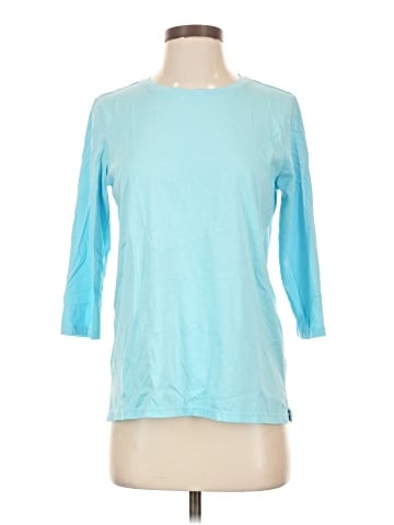 Lands' End 3/4 Sleeve T-Shirt (view 1)