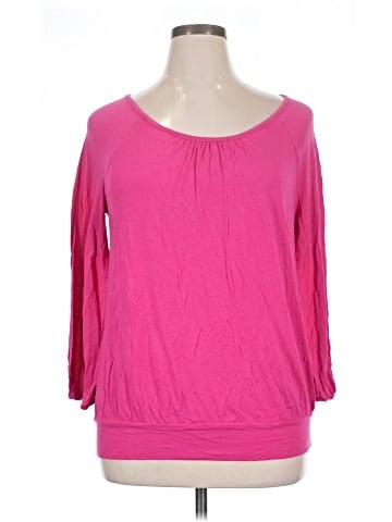 Lane Bryant 3/4 Sleeve T-Shirt (view 1)