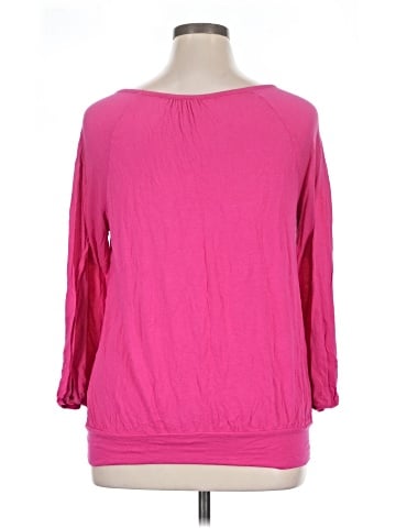 Lane Bryant 3/4 Sleeve T-Shirt (view 2)