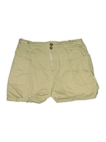 Forever 21 Plus Khaki Shorts (view 1)