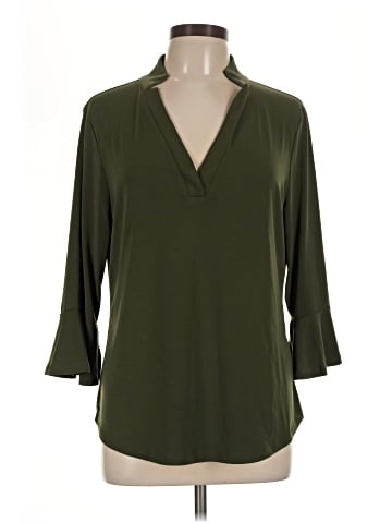 7th Avenue Design Studio New York & Company 3/4 Sleeve Blouse (view 1)