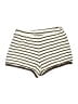 Mustard Seed 100% Cotton Stripes Ivory Shorts Size M - photo 2