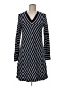 Max Studio Chevron-herringbone Black Casual Dress Size M - photo 1