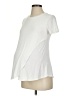 Hello Miz Ivory Short Sleeve T-Shirt Size Sm Maternity - photo 1