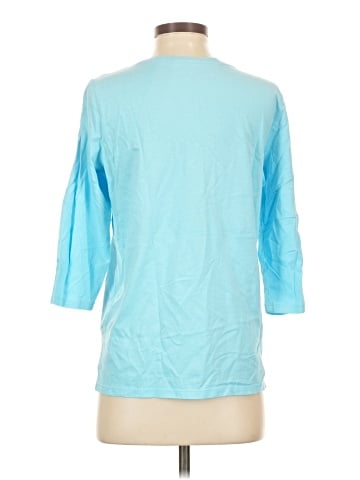 Lands' End 3/4 Sleeve T-Shirt (view 2)