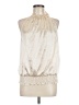 Forever 21 100% Polyester Ivory Sleeveless Blouse Size M - photo 1