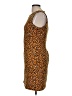 Old Navy Animal Print Orange Cocktail Dress Size M - photo 5