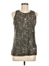 Michael Stars Brown Sleeveless T-Shirt One size - photo 1