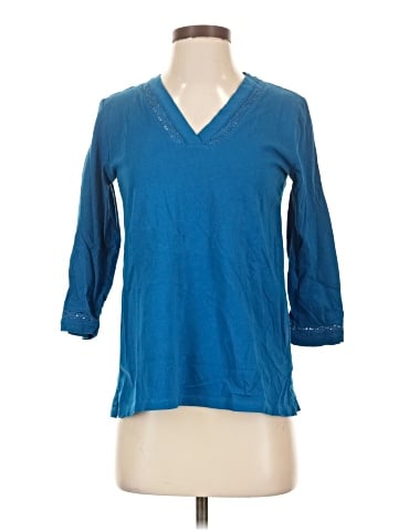 Lands' End 3/4 Sleeve T-Shirt (view 1)