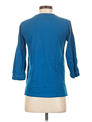 Lands' End 3/4 Sleeve T-Shirt (view 2)