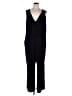 Jennifer Lopez Solid Black Jumpsuit Size 3X - photo 1