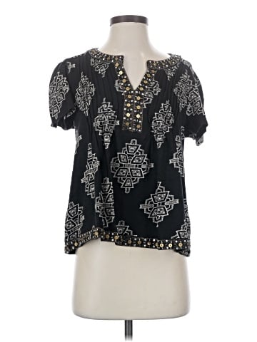 Akemi + Kin Short Sleeve Blouse (view 1)