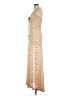Sky 100% Polyester Tan Casual Dress Size M - photo 5