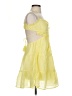 Unbranded 100% Polyester Yellow Cocktail Dress Size S - photo 4