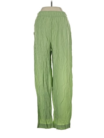 Madewell Crinkled Crepe Straight-Leg Crop Pants (view 2)