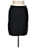 BCBGMAXAZRIA Solid Black Casual Skirt Size L - photo 1