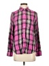 Levi's Plaid Pink Long Sleeve Button-Down Shirt Size S - photo 1