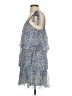 Parker 100% Silk Blue Sleeveless Silk Top Size S - photo 5