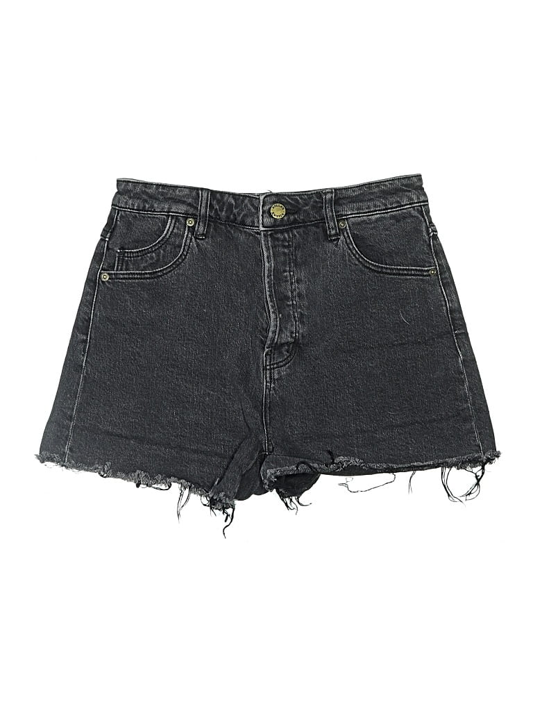Pre-owned Rolla's Denim Shorts In Black