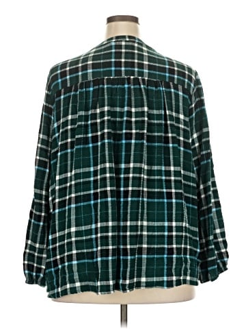 Lane Bryant Long Sleeve Blouse (view 2)