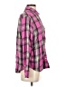 Levi's Plaid Pink Long Sleeve Button-Down Shirt Size S - photo 4
