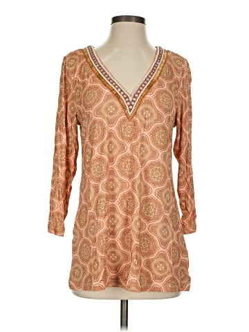 Soft Surroundings 3/4 Sleeve Blouse (view 1)