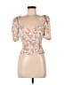 Wilfred Orange Tan Short Sleeve Top Size S - photo 1