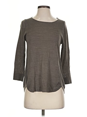 Ann Taylor LOFT 3/4 Sleeve T-Shirt (view 1)