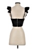 Lovers + Friends Black Sleeveless Blouse Size XS - photo 2